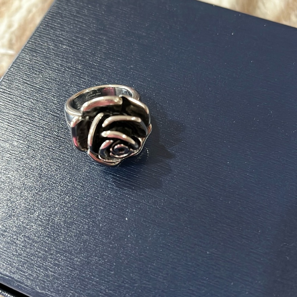 Steel by design rose ring
